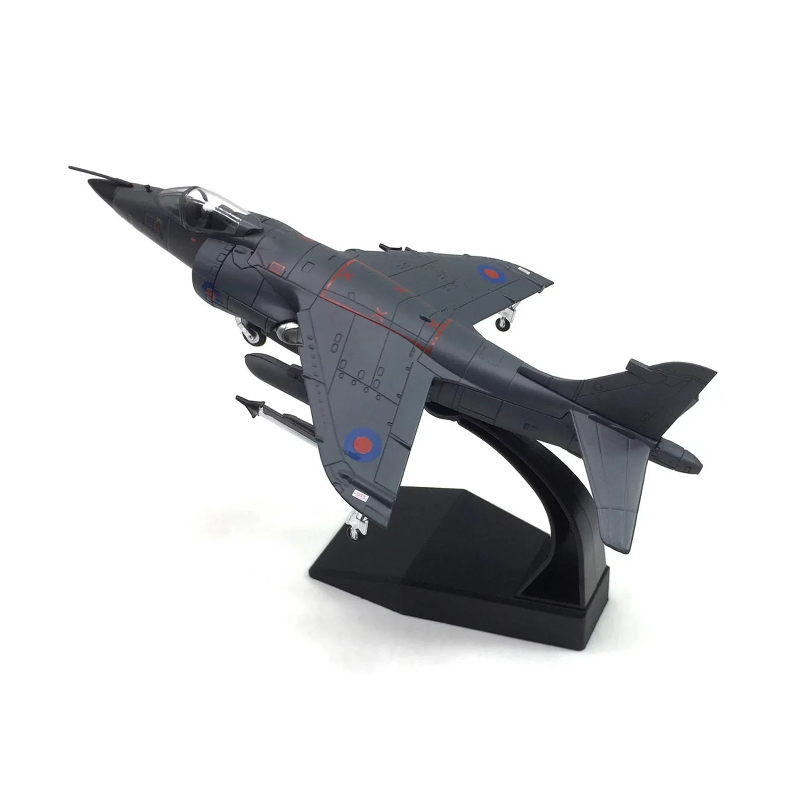 1982 Harrier Alloy Sea 1:72 Air Fighter Model Jet Fighter Display UK Model Simulation Aircraft Collection Force Military
