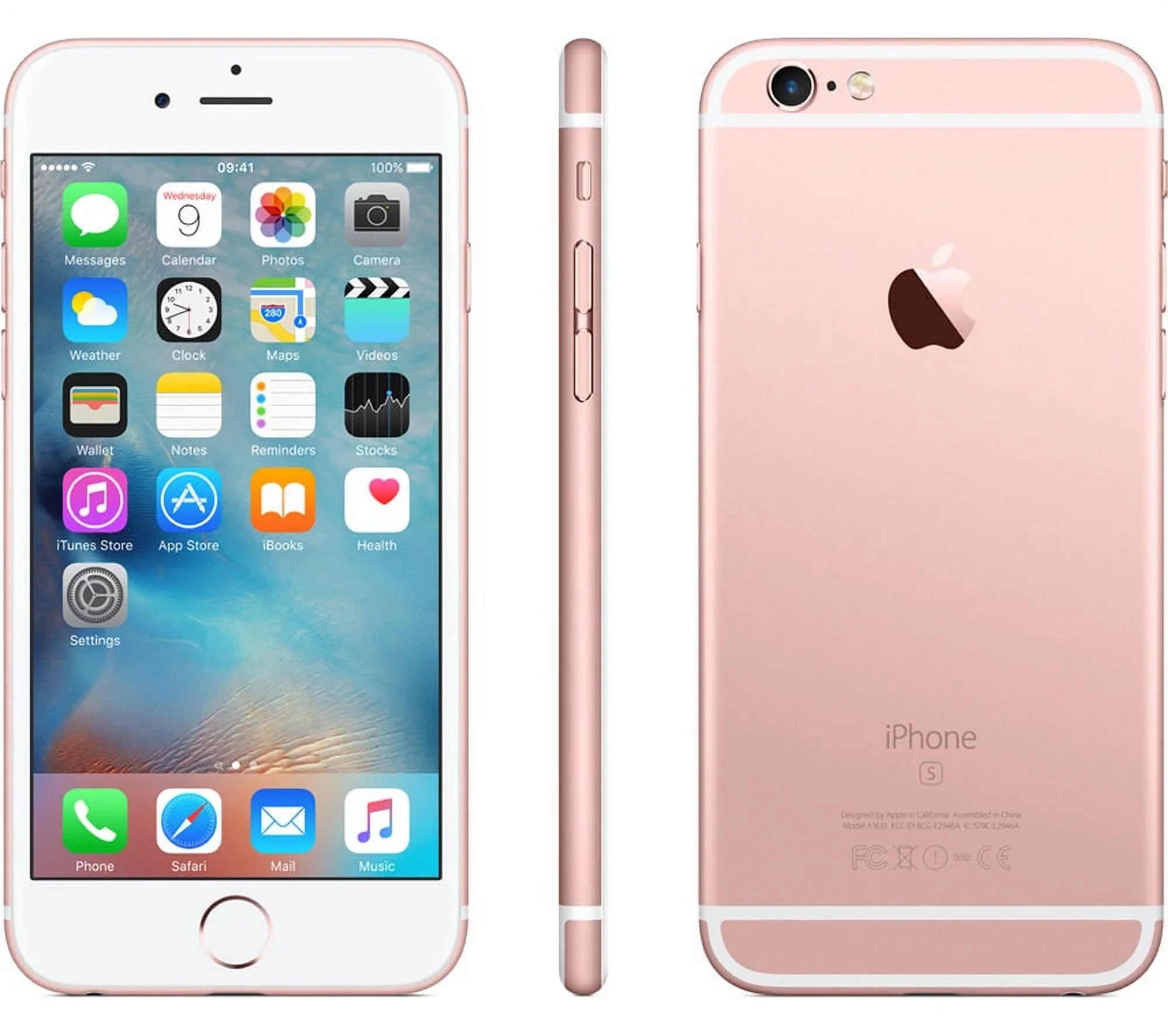 Plus Restored (Rose 6S Apple 64GB GSM Multi iPhone Gold/White) Smartphone (Refurbished) Colors iOS Unlocked