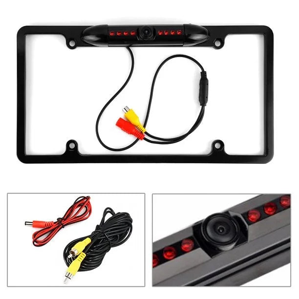 ALPINE INE-W970HD Black License INEW970HD Camera Rearview Frame Plate for Backup