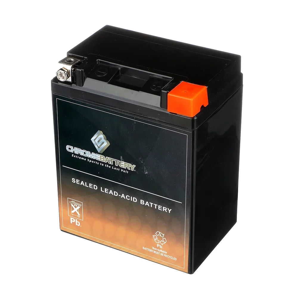 Ytx14Ahl-Bs Cat Arctic All All 300Cc Models Years For Battery Atv Battery Chrome