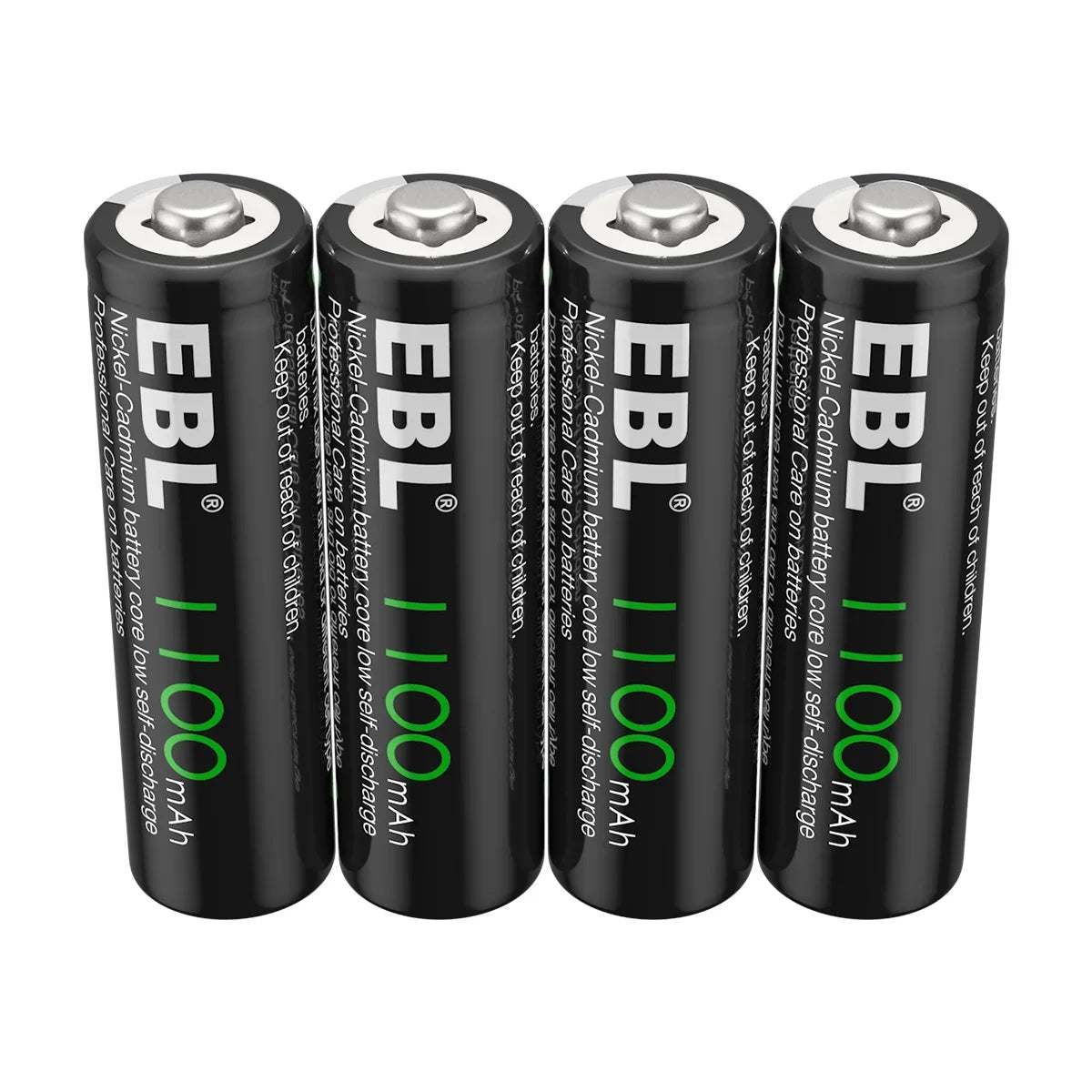 Lights Batteries 160-PCS AA 1.2V Solar EBL Ni-Cd Rechargeable NiCd 1100mAh