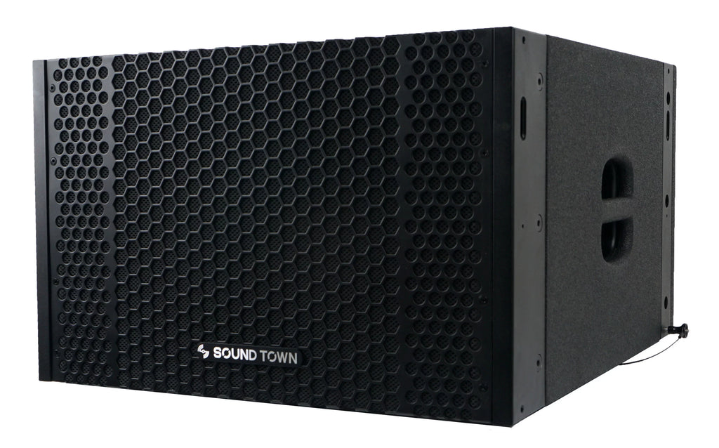 Array Series 2X12" Subwoofer ZETHUS 1200W Line (ZETHUS-210S) Town Sound