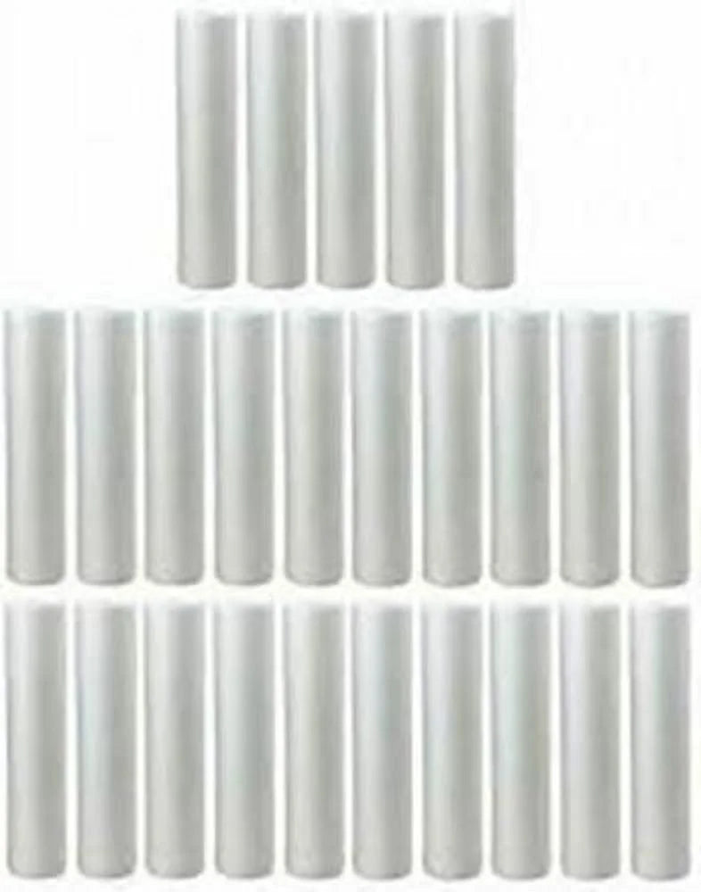 2.5" 50 Sediment 25 Filter Biodiesel x 10" Cartridges Whole House Water micron