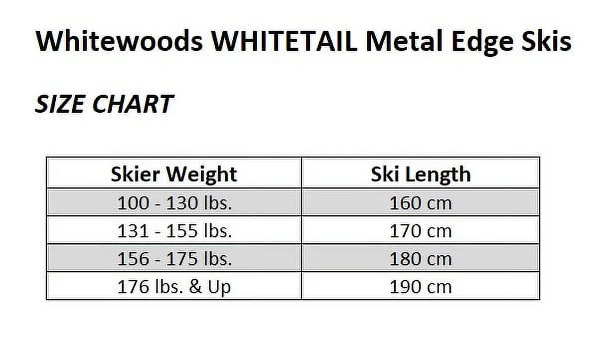 Adult NNN Country Metal Cross Rottefella WHITETAIL Edge Skis, Whitewoods Binding