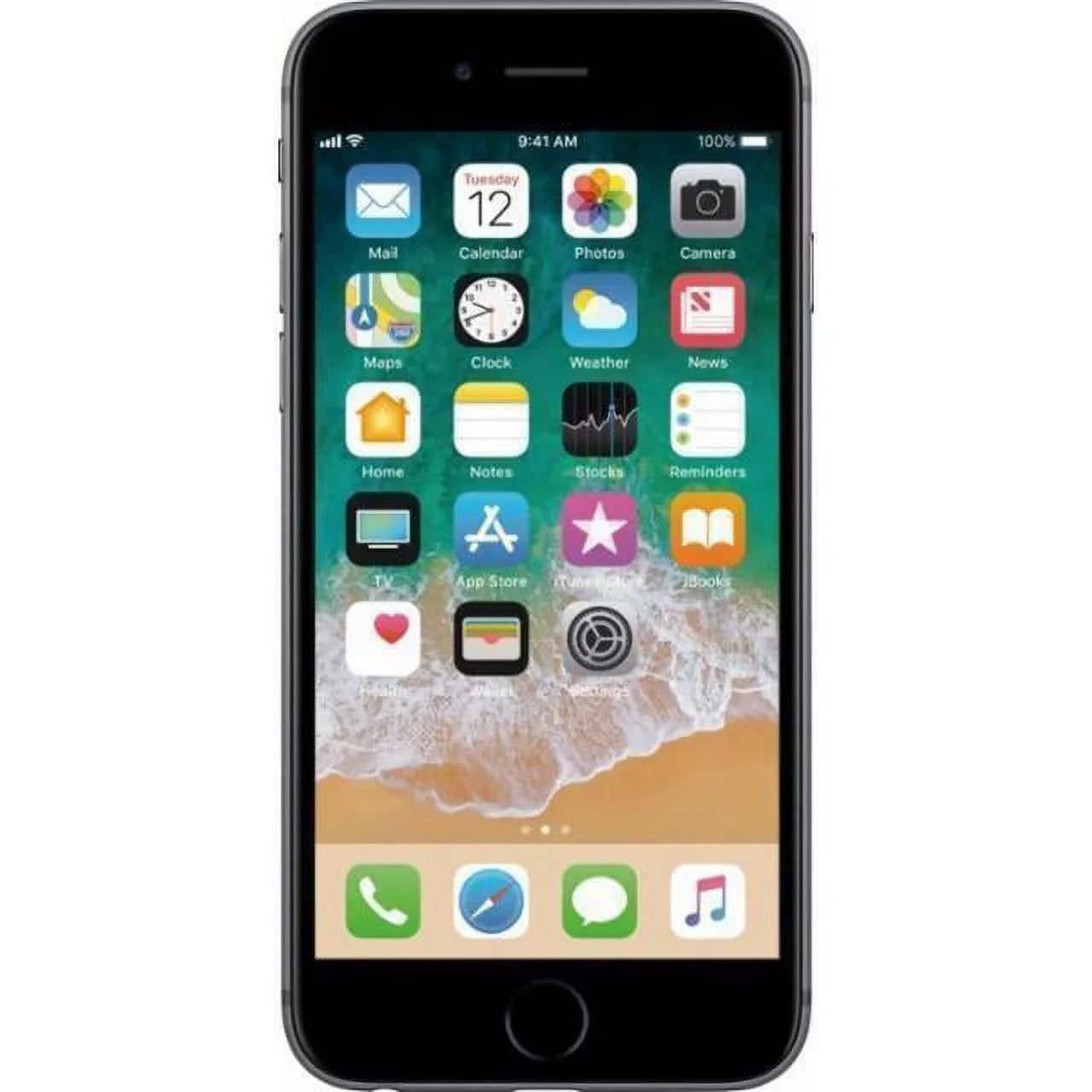 (Refurbished) (Fully A1633 Apple iPhone Space 64GB 6s Restored Unlocked) Gray