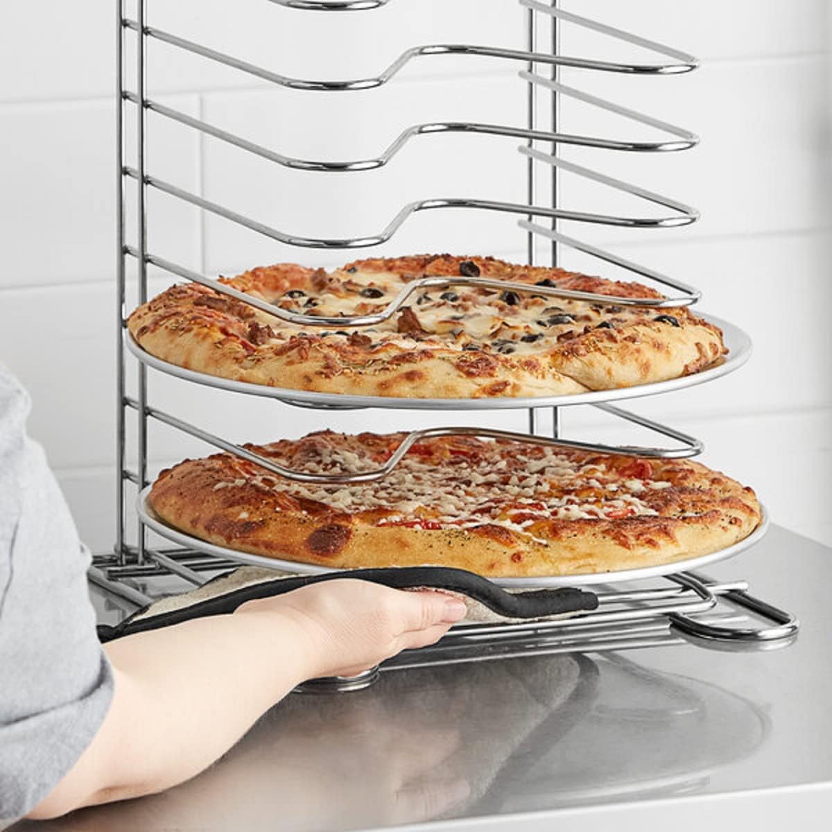 Tray Pizzeria Tray Pizza Coupe TrueCraftware- 13â?Pizza of Kitchen Round Pizza - for Home Aluminum Bakeware Tray Round Set Baking Style 6 Baking Restaurants Pan & Pan Tray