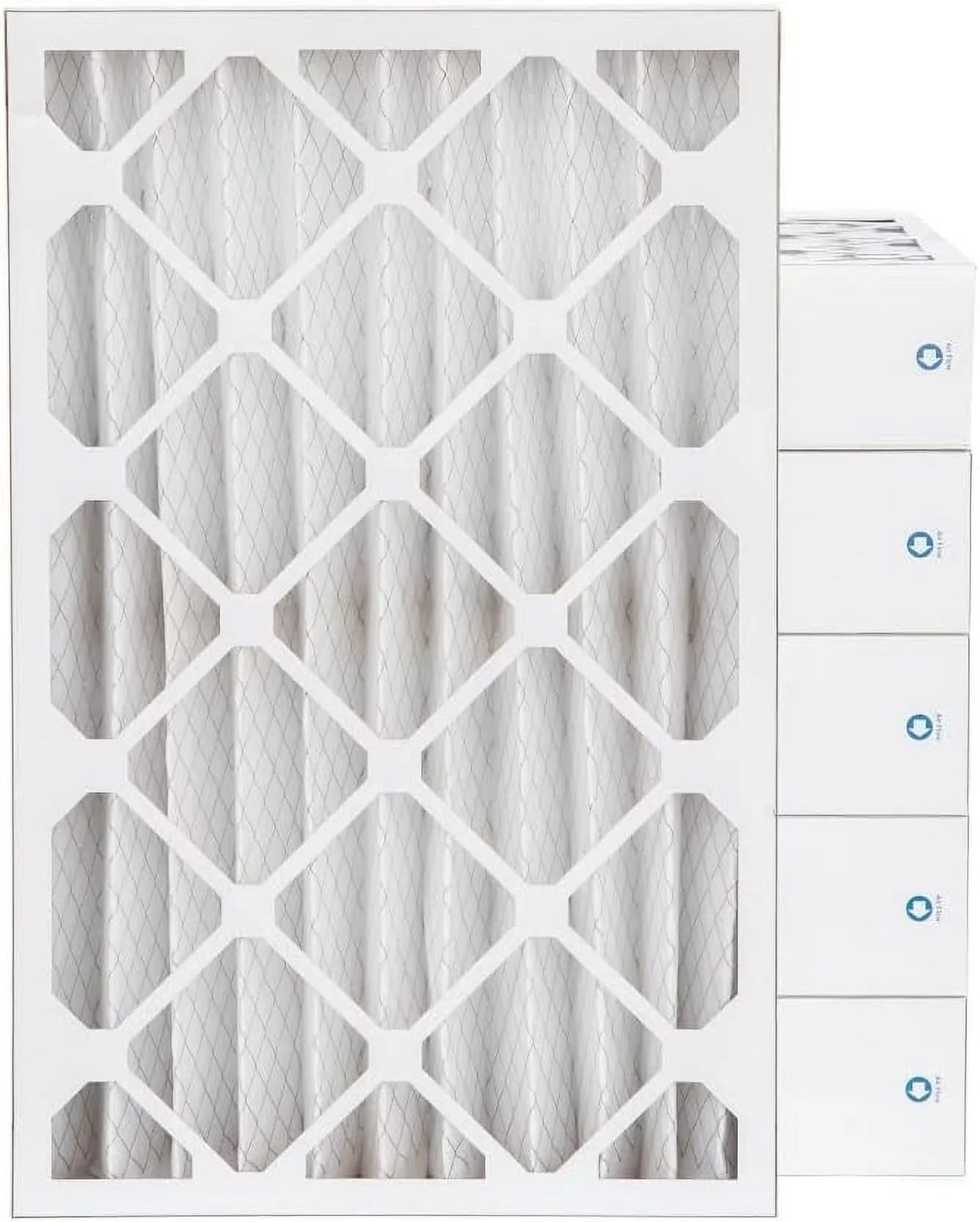 MERV Air 3-3/4, 8 15-1/2 Pamlico. tual HV 16X25x4 Of 6. Filters 24-1/2 Furne X By White Case Size: Pleated 4'' X