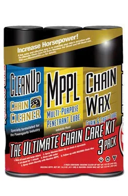 of (Pack Chain Chain Kit, Maxima Ultimate 3) Care Wax 70-749203-3PK Combo Aerosol