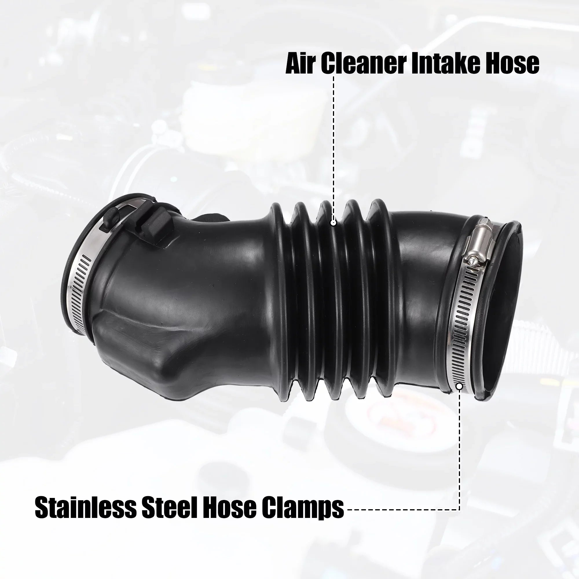 Hose Intake Steel Hose Clamps for 2015 Stainless Unique - with Air 2009 Bargains Honda Cleaner Pilot