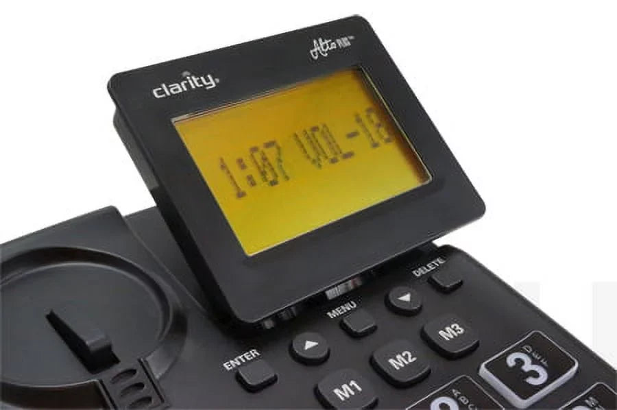 AltoPlus CID Big Black Button Extra Speakerphone, Loud Clarity