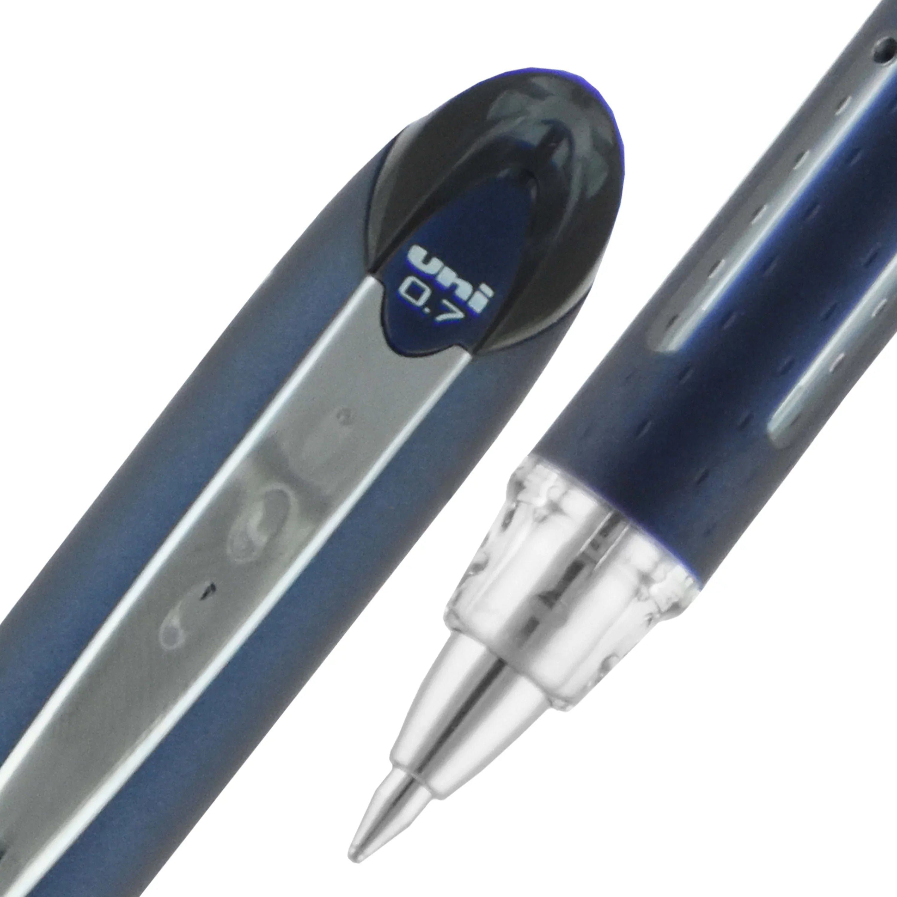 Black (0.7mm), Pens, Count Ink, Stick Uniball 12 Ballpoint Fine Jetstream Point