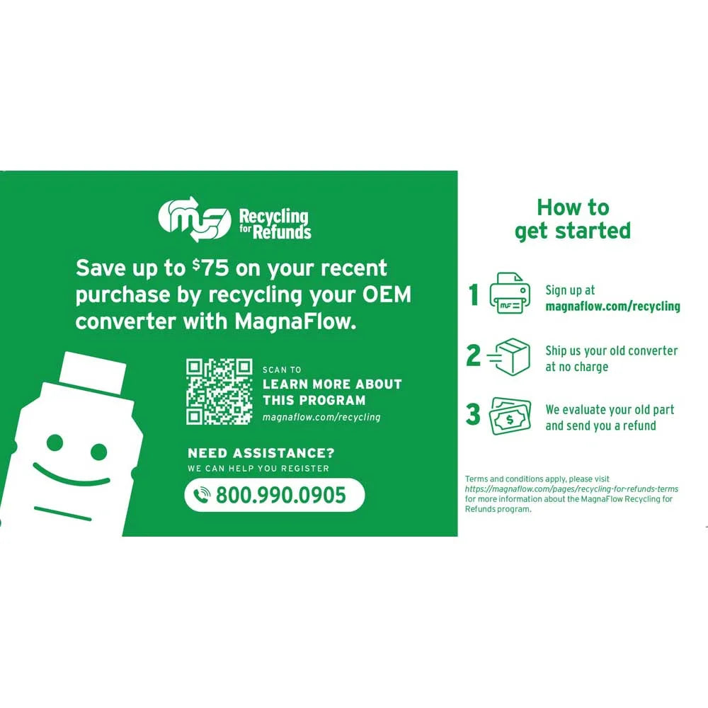 select: FORD Catalytic 2010-2011 2010-2012 MILAN MERCURY MagnaFlow Fits Converter FUSION,