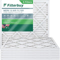 HVAC Air Filterbuy (6-Pack) 13 Pleated Filters AC Furnace MERV 24x24x1