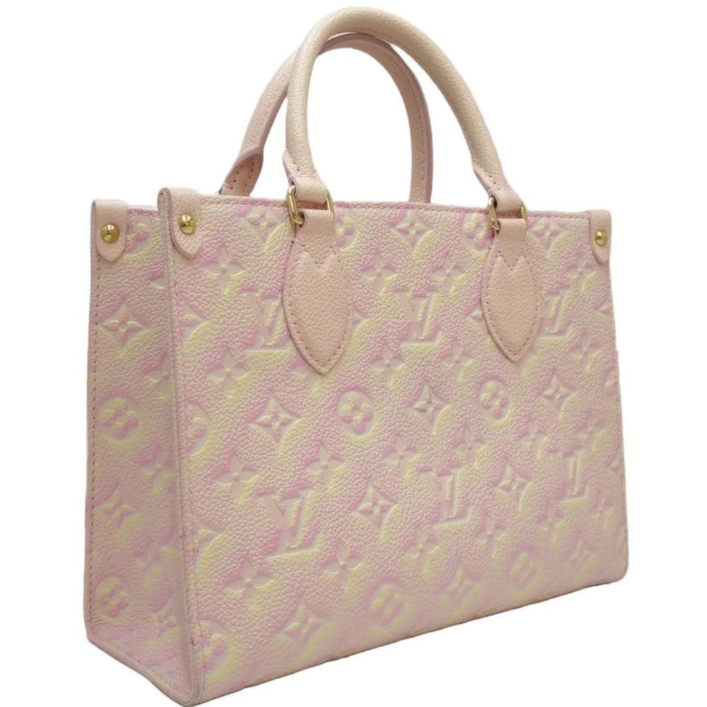 Light VUITTON Pre-Owned Go Empreinte On Handbag (Good) PM the M46168 LOUIS 450088 Pink