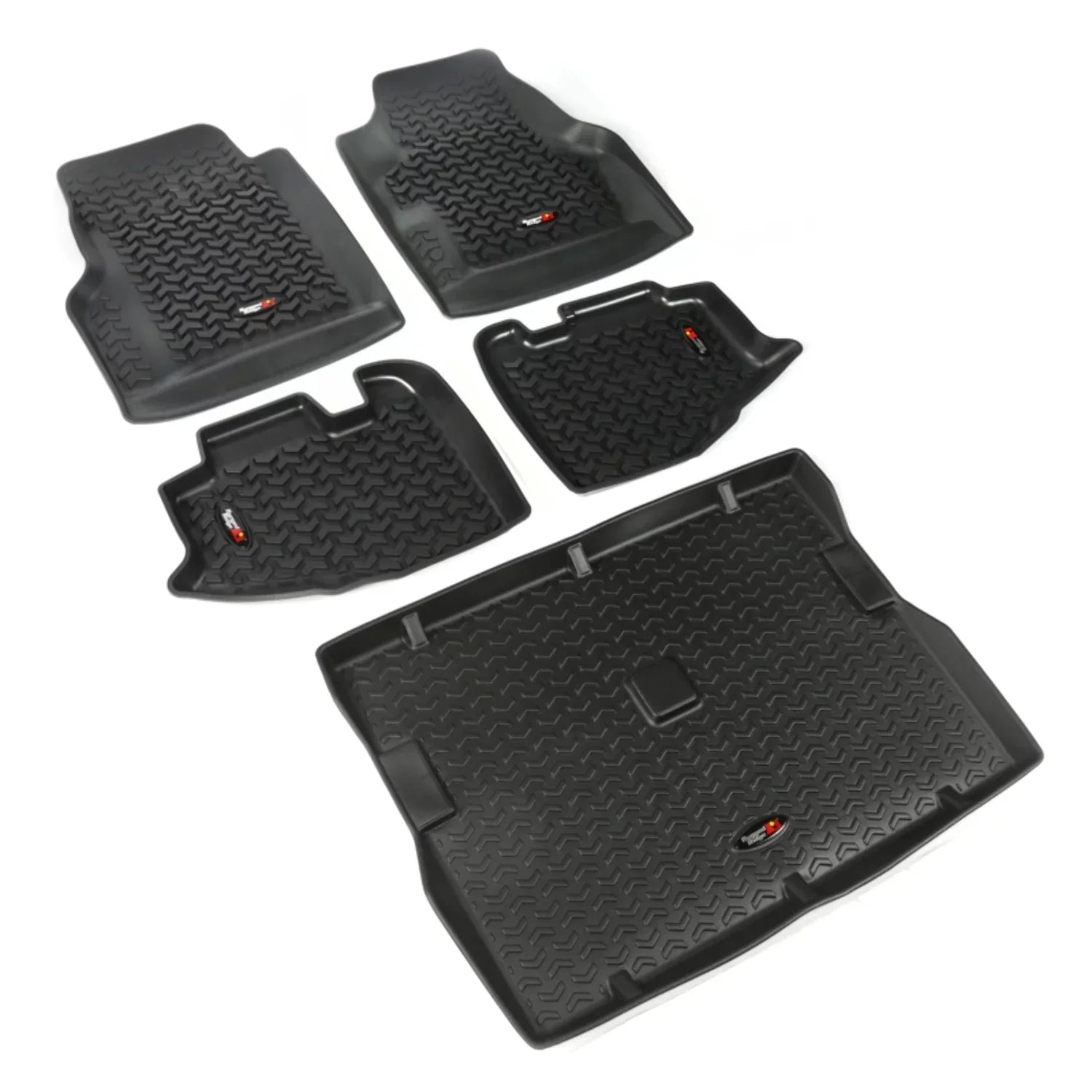 Rugged with | Compatible RealTruck 12988.10 Liner, Floor by Front/Rear/Cargo Ridge Jeep | | 1997-2006 TJ/LJ Wrangler
