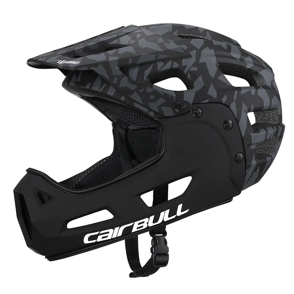 With ,Bike Helmet Helmet Chin And Helmet And Chin Mountain Cycling Visor With