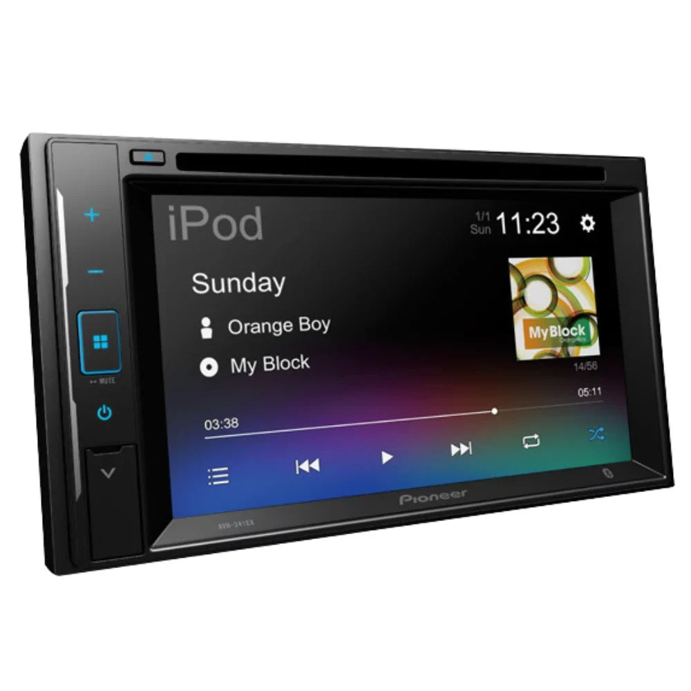 and Backup Pioneer with Camera Amazon 6.2" New Bullet AVH-241EX Alexa DVD Receiver