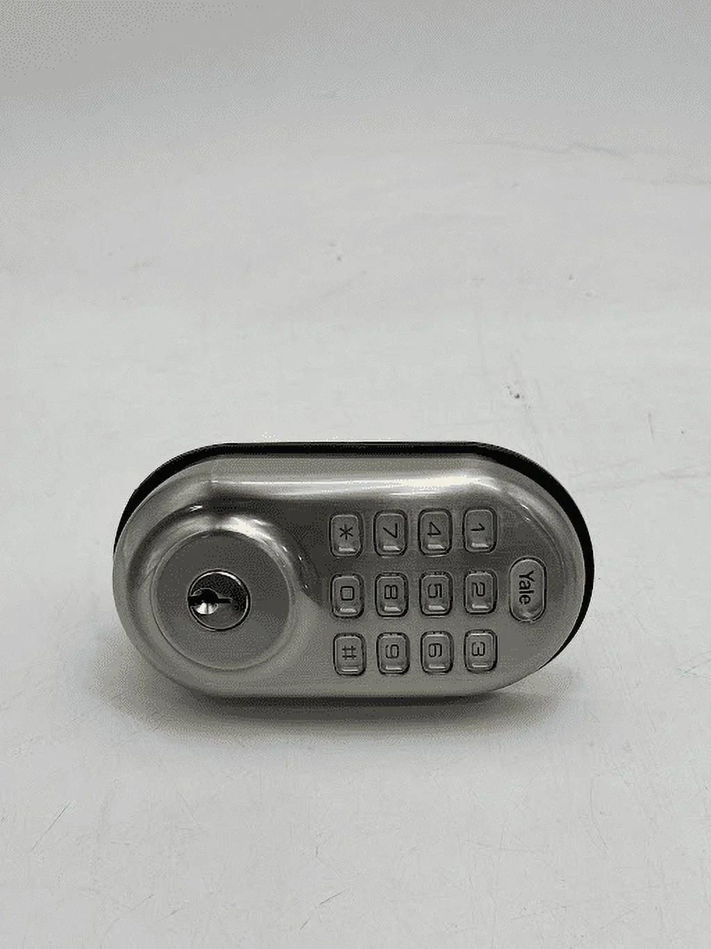 Open YRD216-NR-619 Lock Nickel - Assure Security Yale - Keypad Box Satin Lock Door