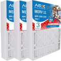 X0581 Air MERV Pack16x25x3 MPR WICKED 16x25x3 to FPR AIRX by MPR Air FILTERS Compatible 11 Filter 1000, Lennox AIR. 7 CLEAN Filter with Comparable 3 1200 &