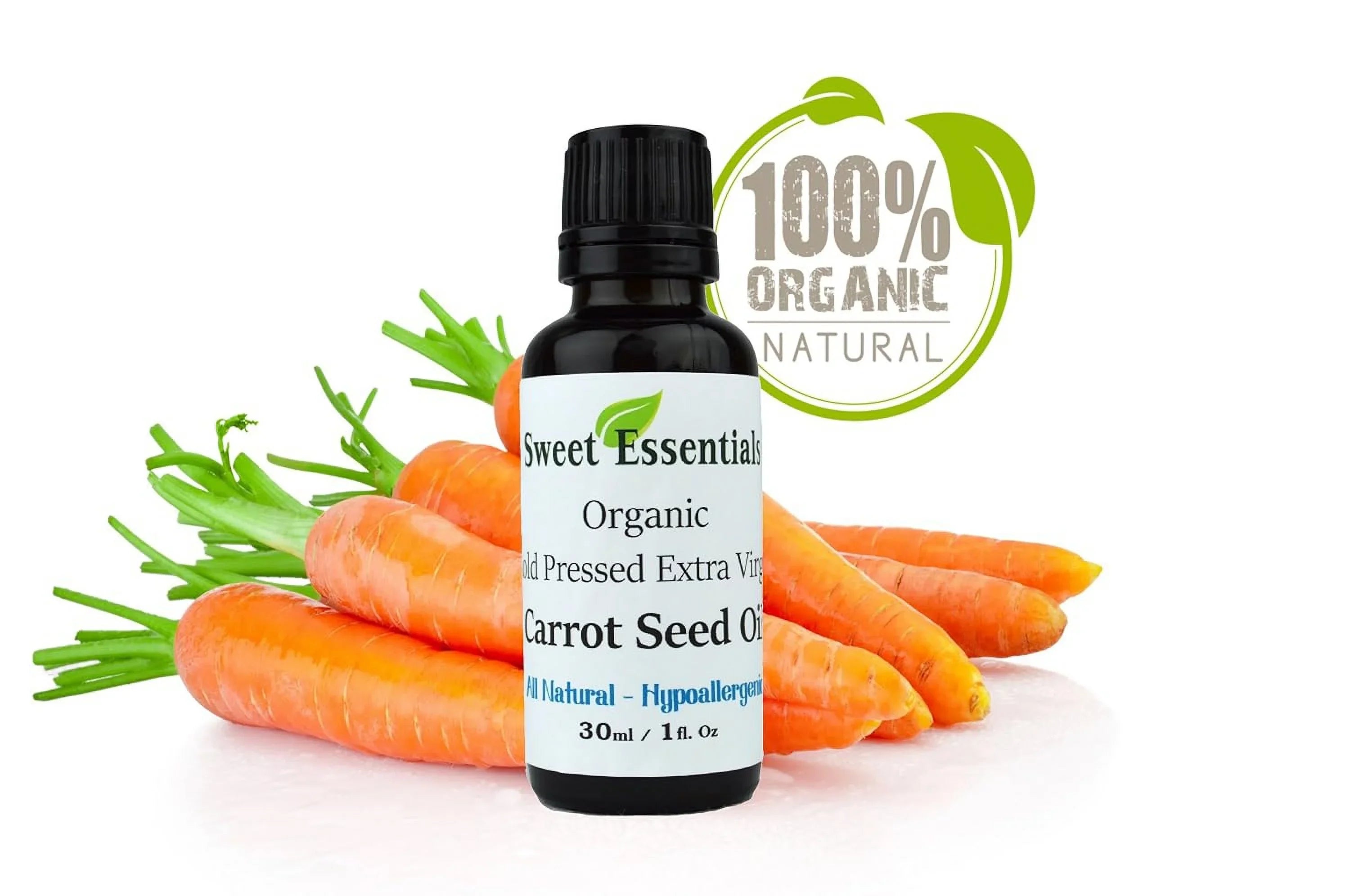 Oil Imported Cold For Pure Dropper | & From | Extra Seed France Hair, Organic 1Oz Pressed Skin, | | | Euro Unrefined Carrot | Nails