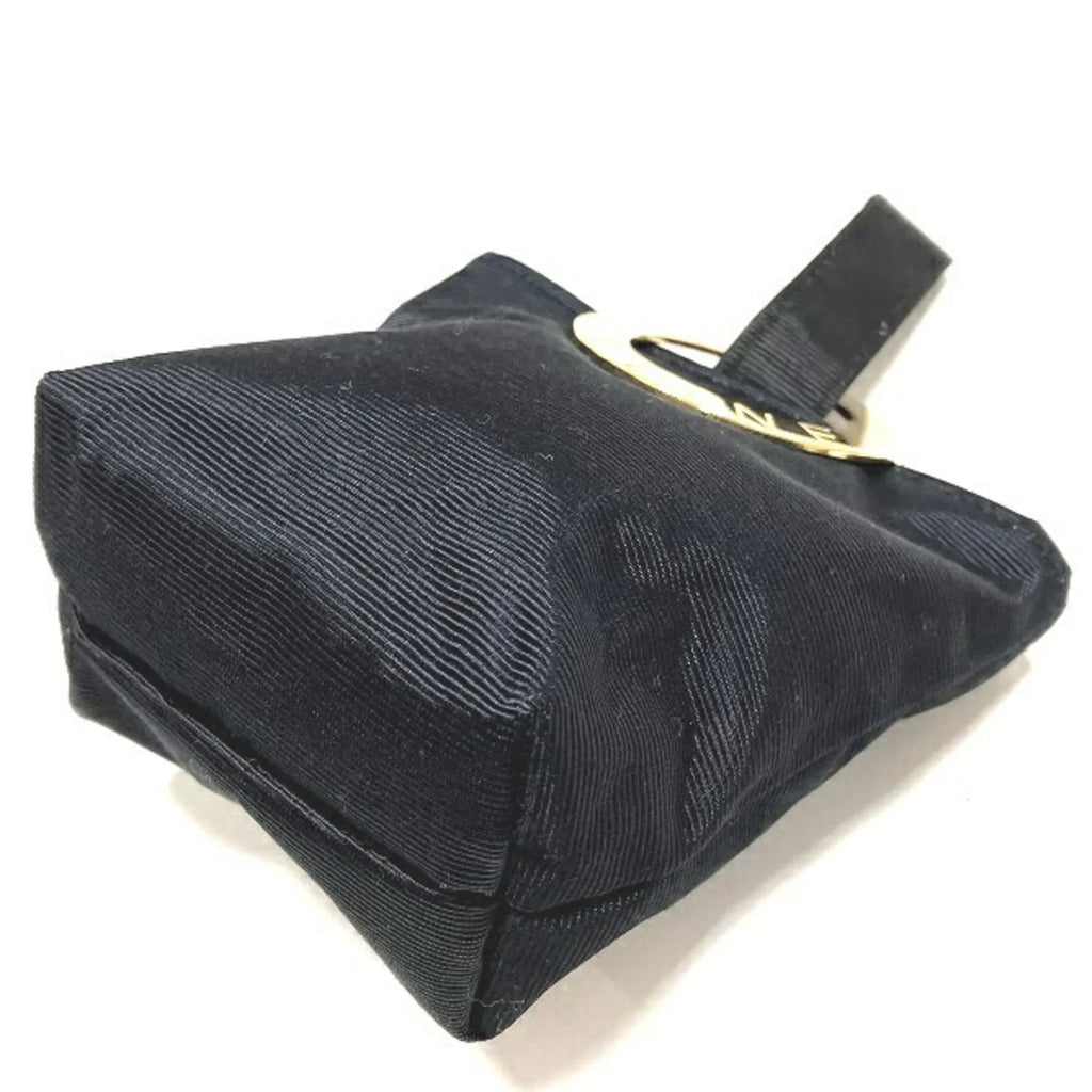 bag handbag (Good) circle mini CELINE Pre-Owned fittings nylon Celine metal ladies