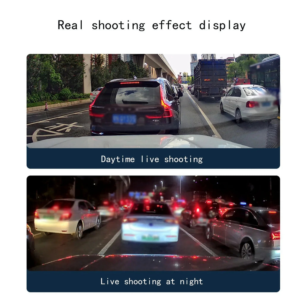 Hours for Built-in G-Sensor, Control App Loop WDR, Vision, Cam Cam Full Wi-Fi and & Rear Powerful Cars 1080P Smart Recording, Car, 24 Dash Night HD Built-in Front Clearance, Dash Monitor, Parking