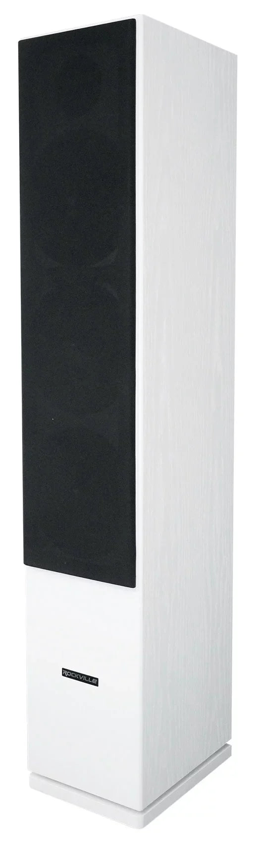 Home Ohm 8 RockTower Speakers 68W Audio (2) Tower White Passive Rockville