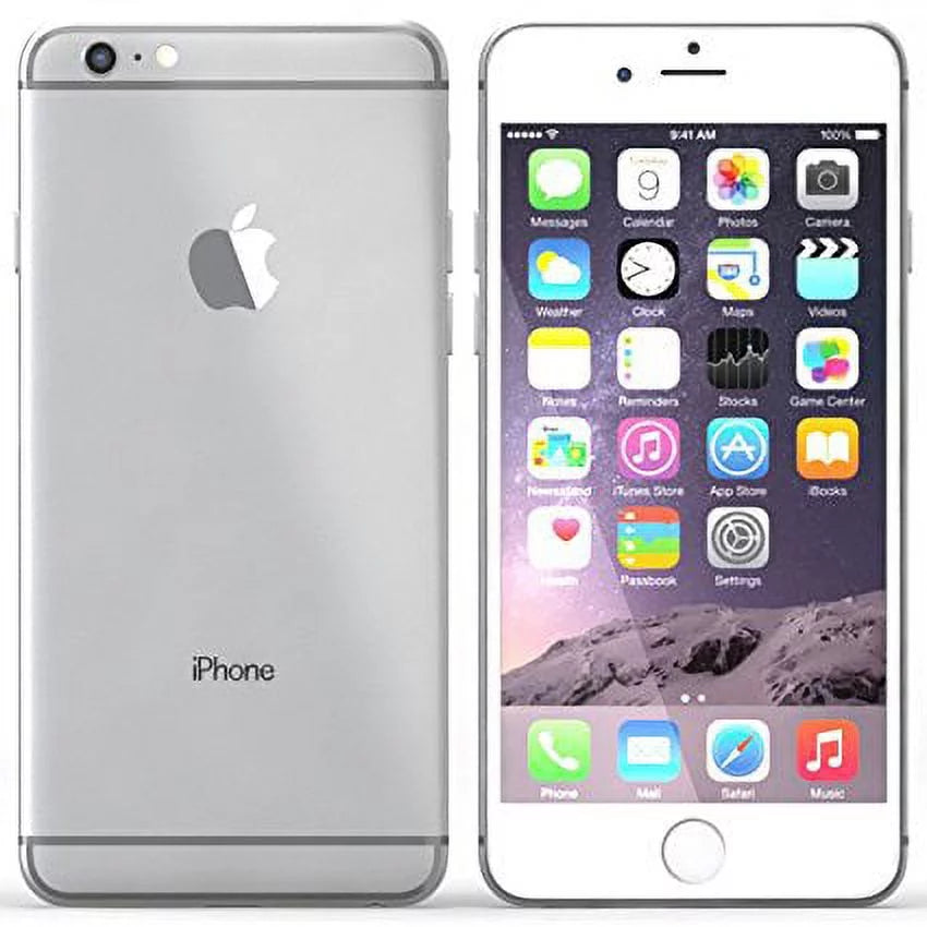 GSM Unlocked - iPhone Restored (Refurbished) Apple Silver Plus 6 16GB,