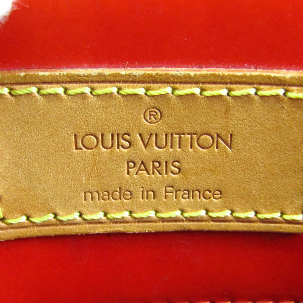 Monogram M91086 Louis Rouge Women's Vuitton Reade (Good) Pre-Owned MM Vernis Handbag