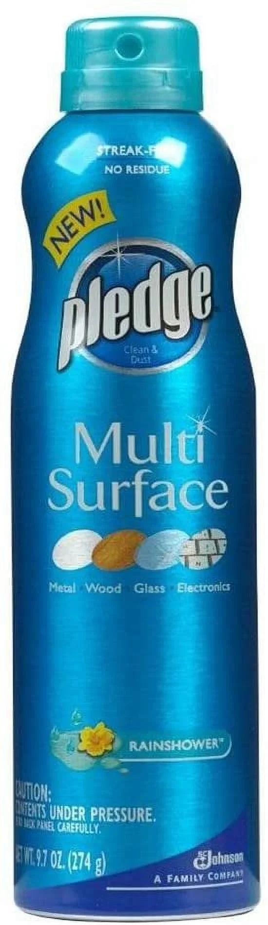 Aerosol Fresh Purpose RainShower 6-Pack Multi oz. Scent Cleaner 9.7 Multi Surface