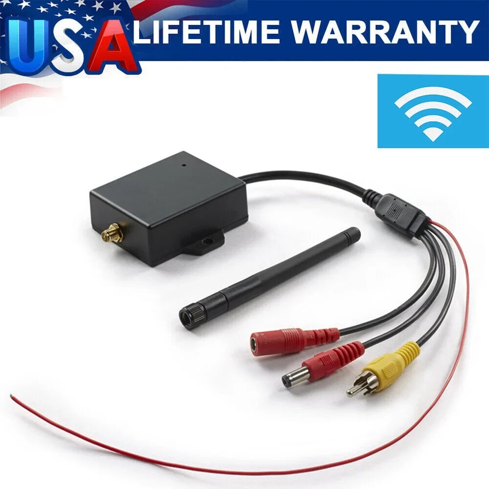 Car Wireless Reversing Stable Easy View Camera Rear Signal, - AV Wifi 50m - Module Camera for to Ideal Transmitter Range