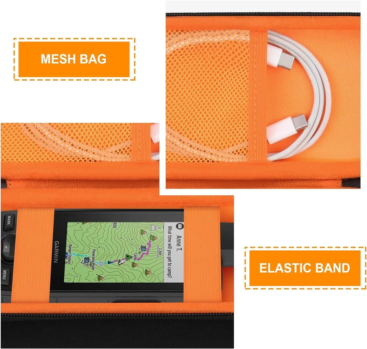 66i 66s Hard ged for GPS / / Satellite 64sx Travel 67i / GPSMAP Handheld Navigator Case and Garmin 65s /