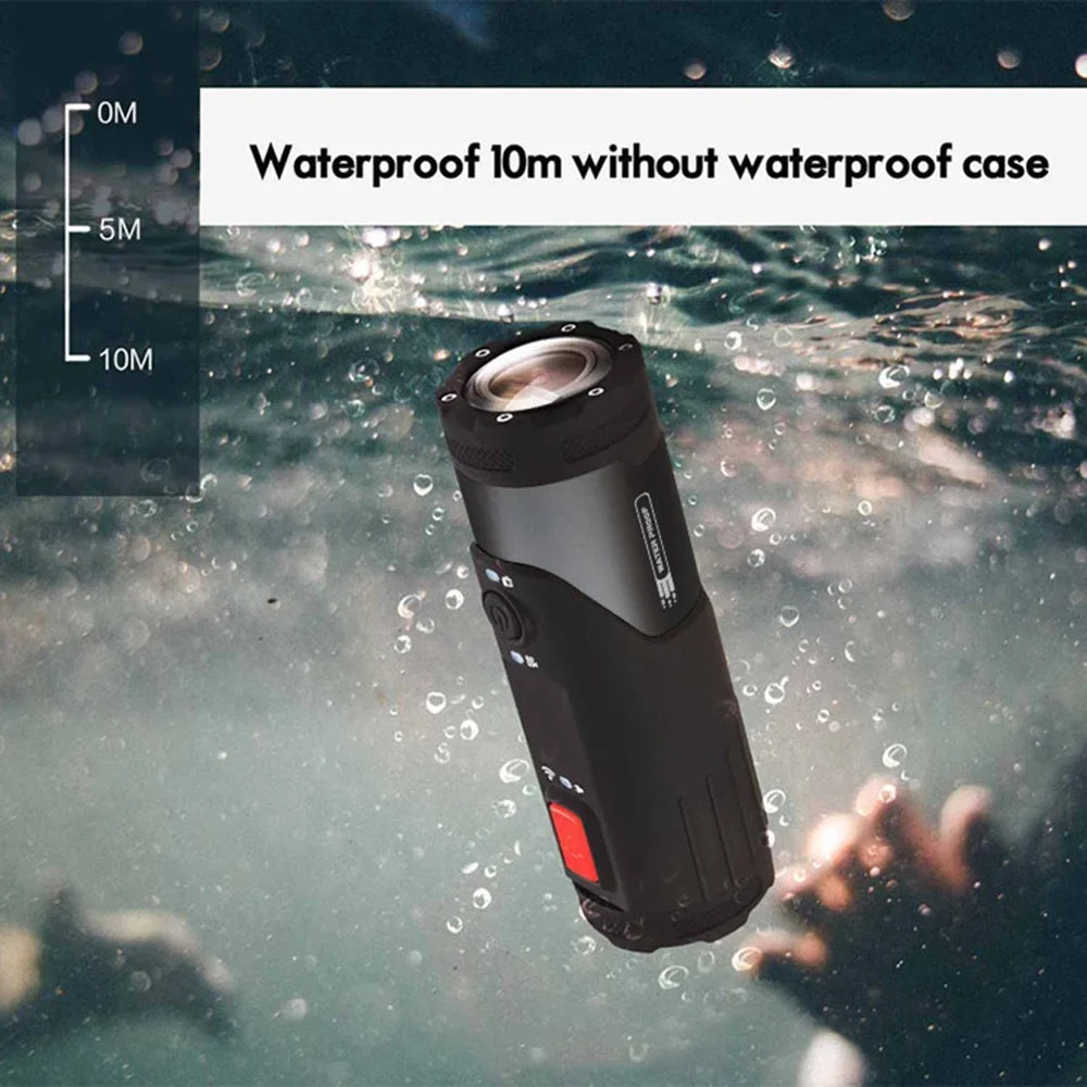 Waterproof WiFi Camera, Helmet mounted Camera Action APP Head Adventure SOOCOO 4K Sports Cycling
