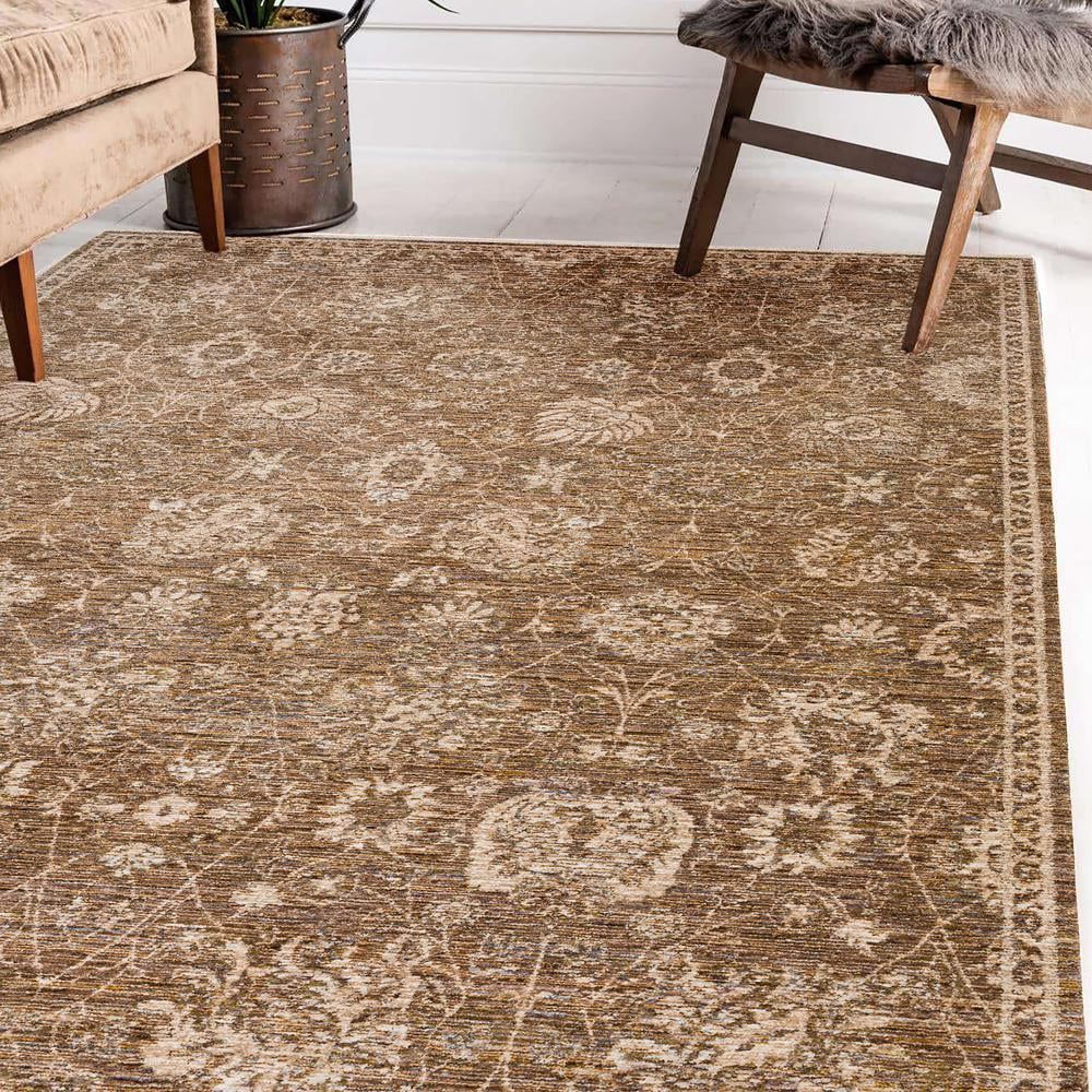 3' Rugs Yarra YA7 x Chocolate 5' Dalyn Rug