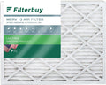 HVAC 20x25x2 MERV 13 (1-Pack) Filters Filterbuy Furnace Pleated AC Air