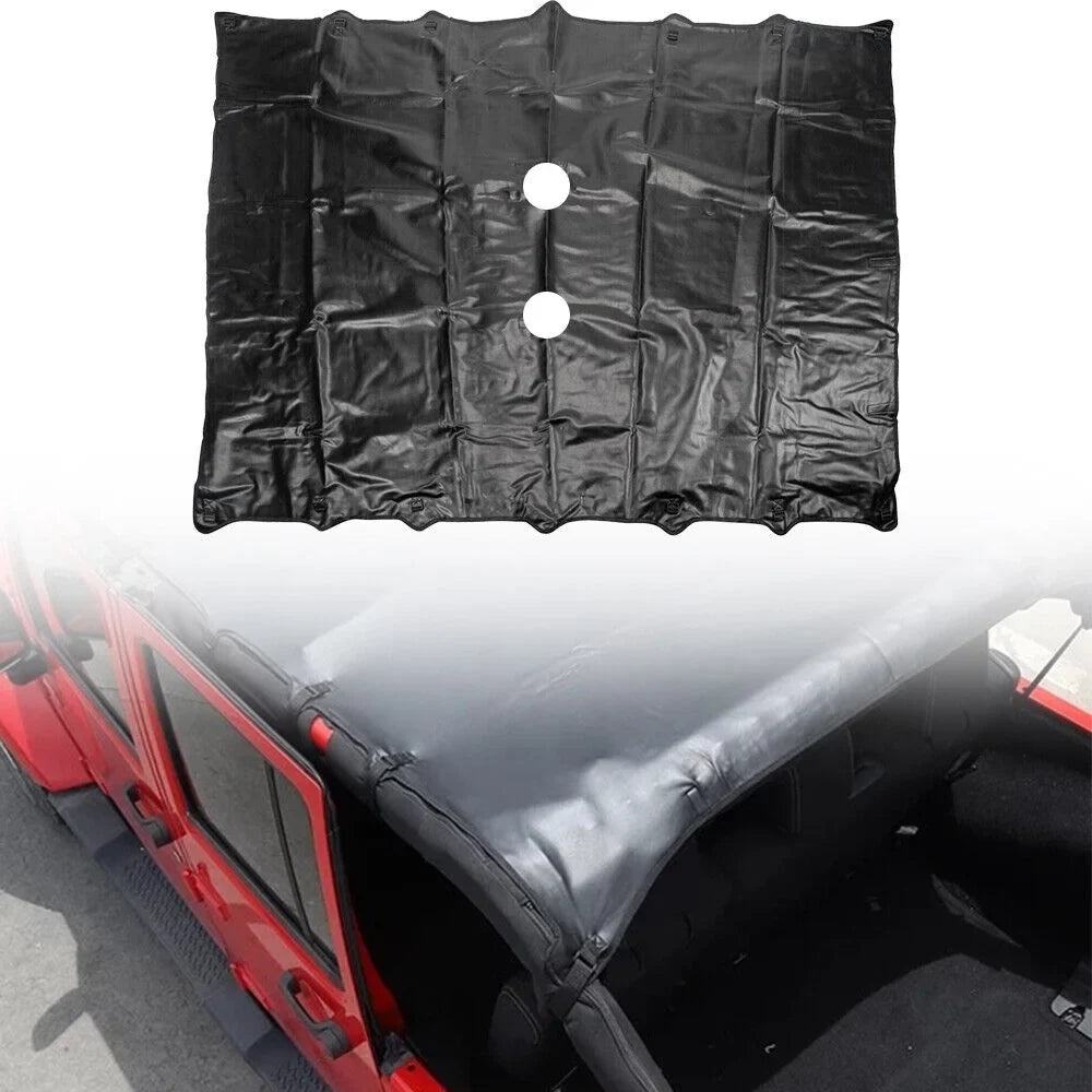 Jeep Top JKU Shield JK Wrangler Ultimate 07-18 JLLOM Your Harsh for Ride from Leather - Sunshade Sunlight Protection