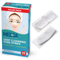 48 Pack, Pore Cleansers Facial Strips Sensitive Cleansing Strips MEDca Combo Deep