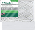 HVAC Pleated Filterbuy 10x25x4 (3-Pack) Air AC 8 Filters Furnace MERV