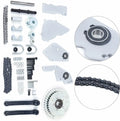 Set Bike 2-Stroke 415 Chain for Jackshaft Conversion Silver Gas Motorcycles Shifter Kit