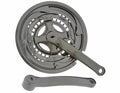 bicycles, Steel Set for gear 48/38/28T mountain cruiser, for Chainwheel bike, bikes, . beach fixies, track, fixed