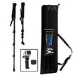 Flip Pair Hiking with Locks, & Collapsible Camera Poles Feet, York Mount, Digital Rubber Nordic and Trekking