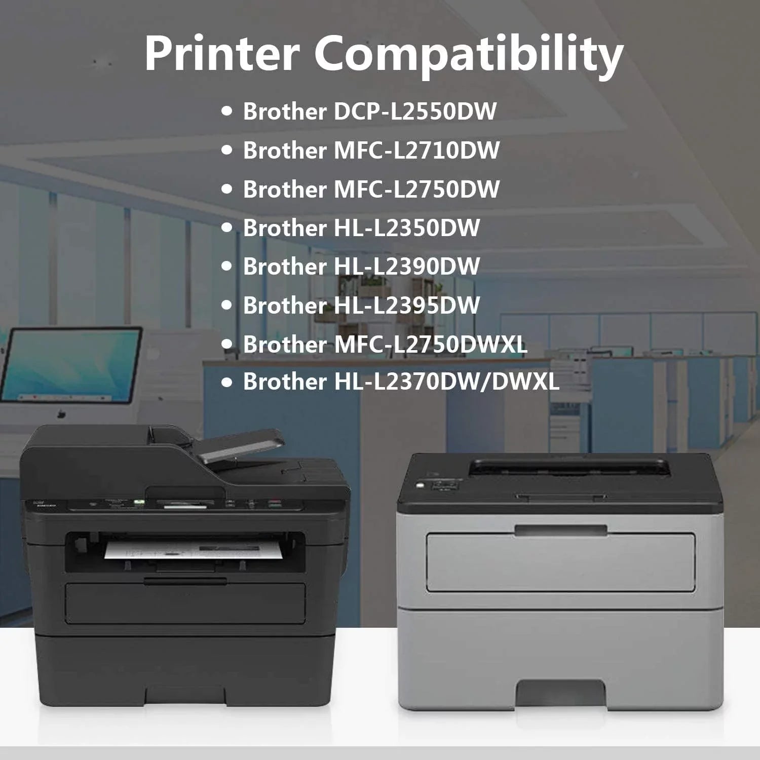 730 MFC-L2710DW HL-L2370DW DCP-L2550DW Toner DR Printer (1Drum+1Toner) L2750DW L2390DW L2750DWXL 2-Pack Brother Drum Replacement and 730 Cartridge Unit TN HL-L2350DW L2395DW for