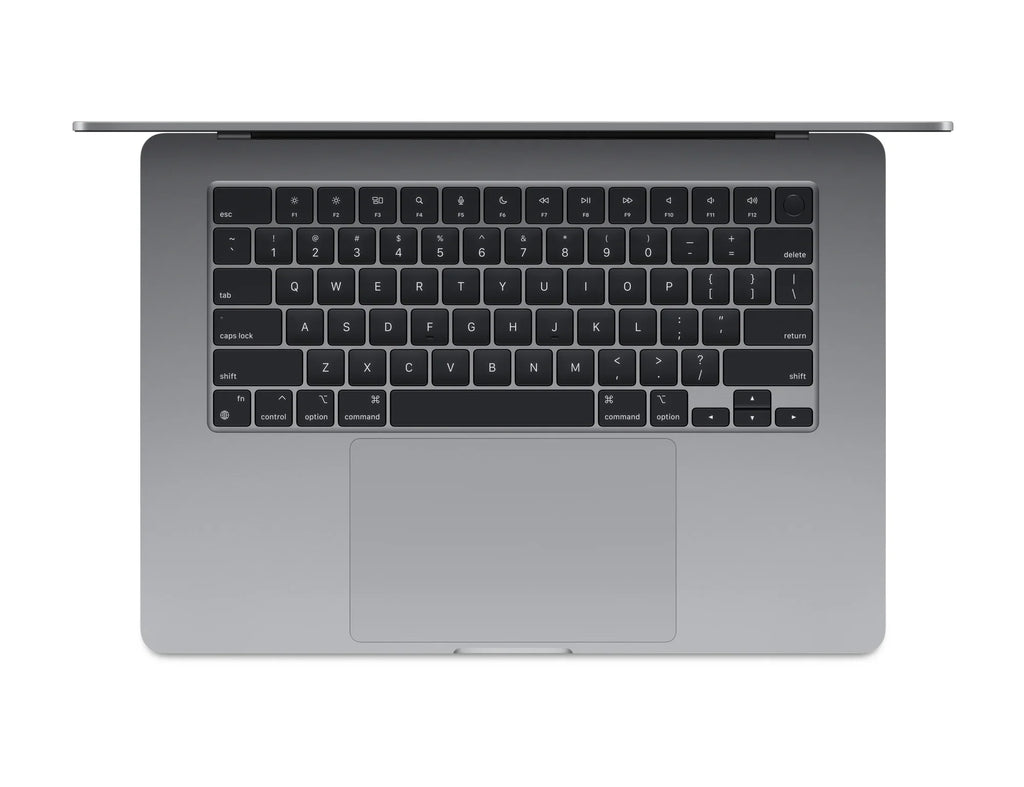 Air M2 10-core CPU Laptop Gray Pre-Owned - GPU, and 8-core (Open 8GB 256GB with Box) MacBook RAM, Space SSD Apple Chip 15-Inch
