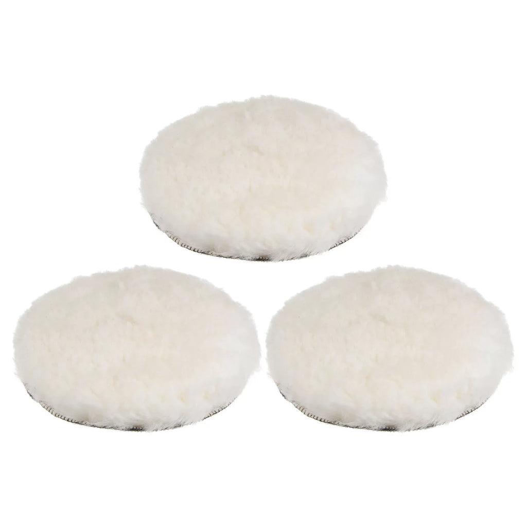 Polishing and Polishing Pads Wheel 3Pack Hook with 7 inch Loop Pads Soft Pad Buffing Buffing Wool Wool