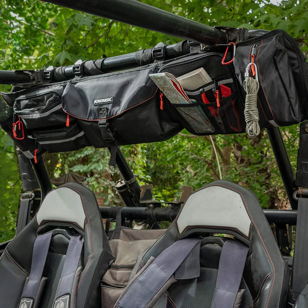 for Off-Road - Cage Roll Solution Adventures KRONOX Organizer UTV Storage Durable