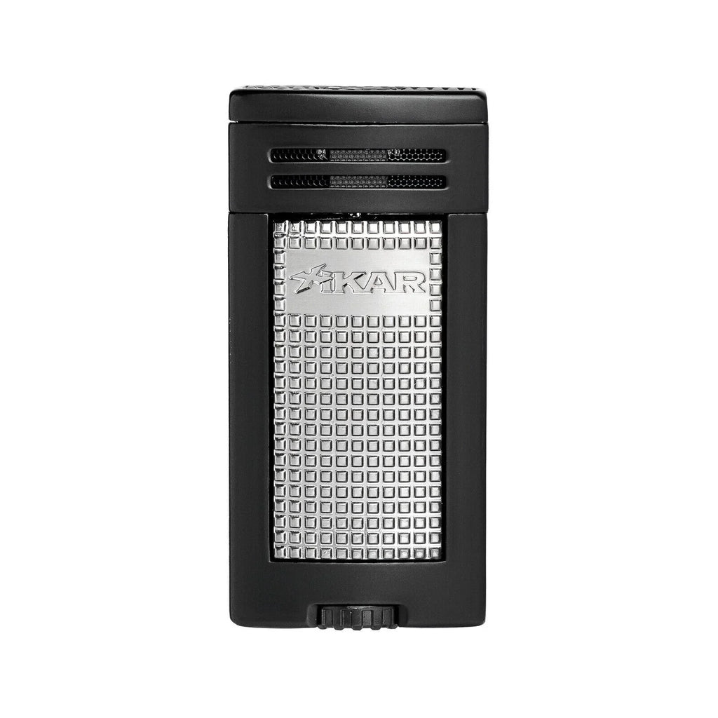 Cigar Lighter, Lifetime Flame Ion Xikar? Warranty, Black Double-Jet