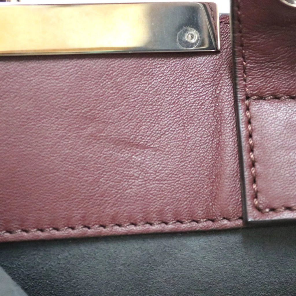 (Fair) Women's Leather Shoulder Pink Bag FENDI Fendi Pre-Owned