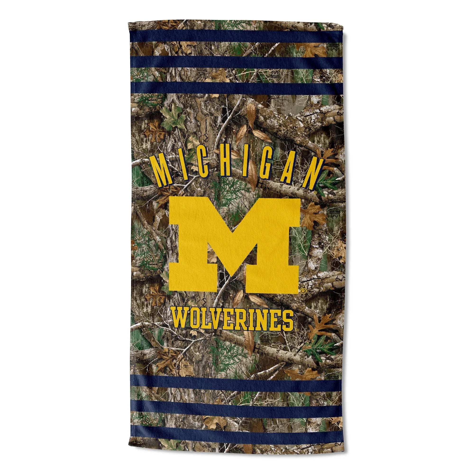 30"x Towel Group Wolverines Stripes 60" Three Michigan Beach The Northwest
