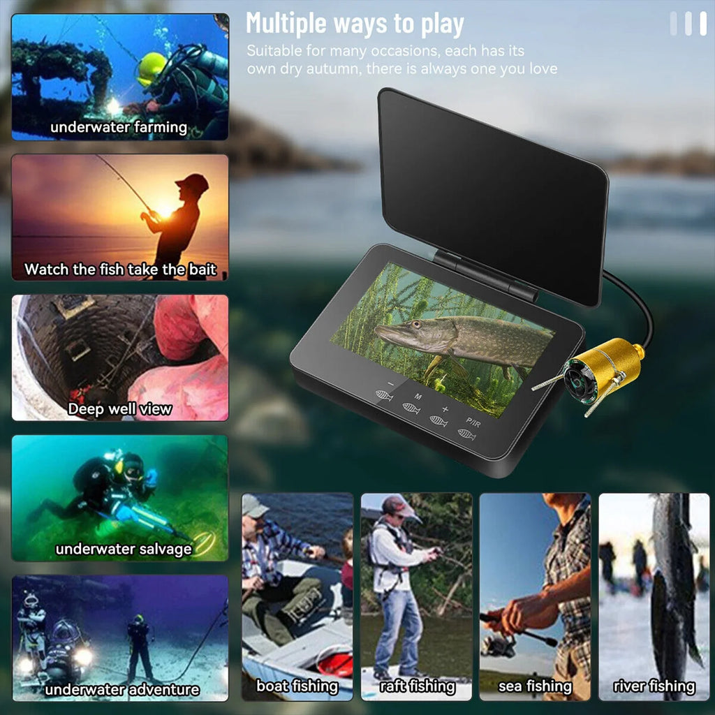 Finder 4.3 River Fish Ice Fishing Fishing Ice Underwater for Fishing Boat Sea inch Camera 1000TVL