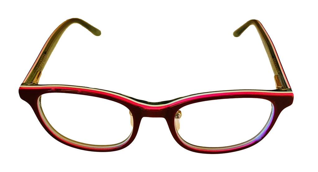 Kitty Plastic Soft 285 Frame Red Girls Rectangle Hello Eyewear 45mm